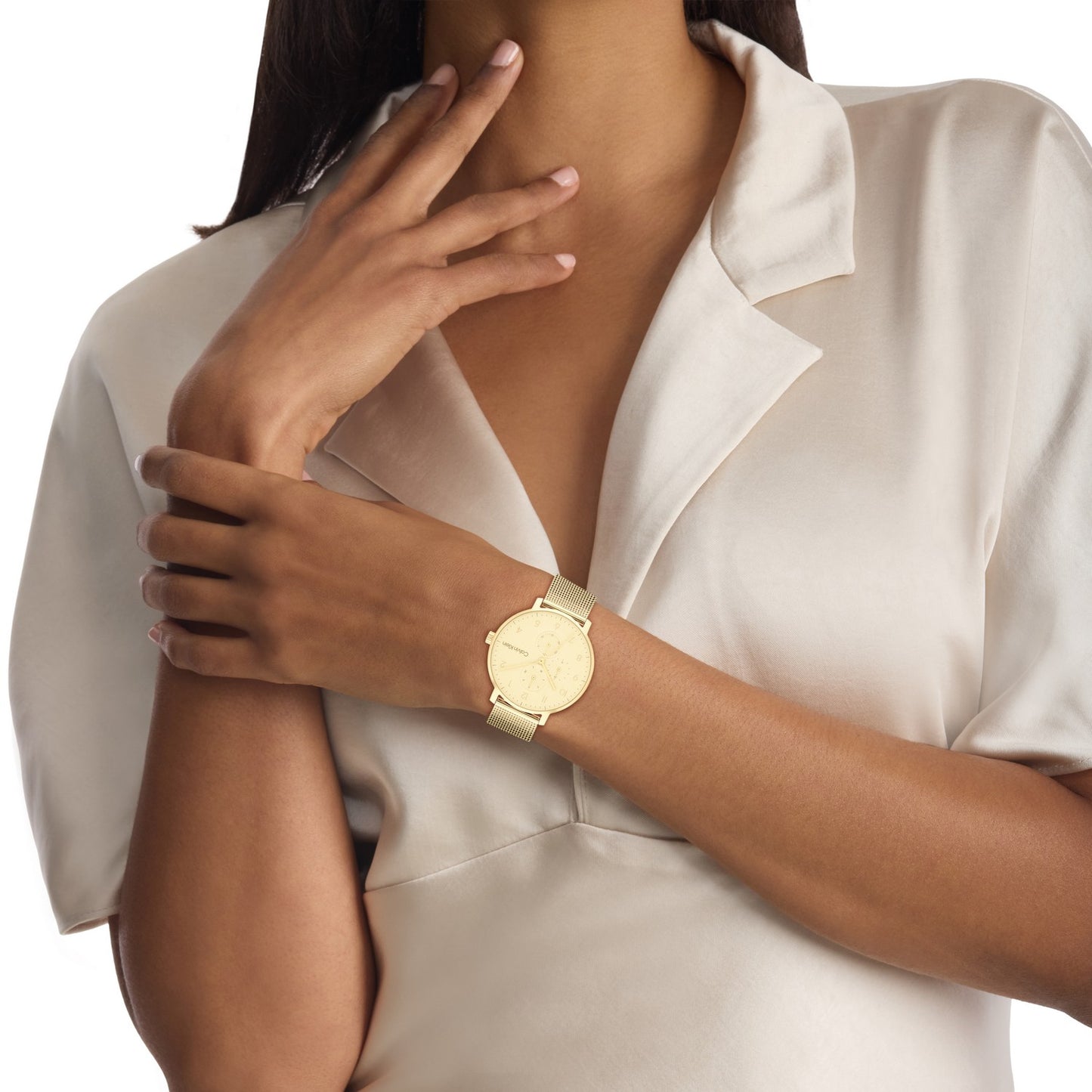 Calvin Klein CK STUN 40 mm Blue Dial Unisex Analog Watch 25200403
