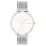 Calvin Klein CK STUN 40 mm Silver Dial Unisex Watch 25200405