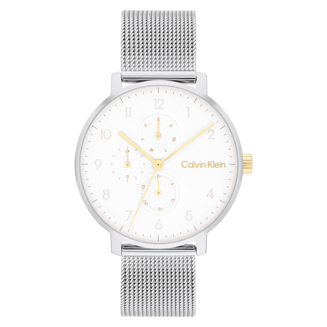 Calvin Klein CK STUN 40 mm Silver Dial Unisex Watch 25200405