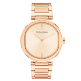 Calvin Klein CK SENSATION 36 mm Gold Dial Women Watch 25200431
