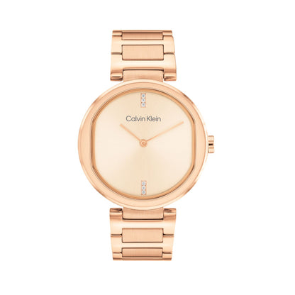 Calvin Klein CK SENSATION 36 mm Gold Dial Women Watch-  25200431