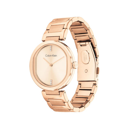 Calvin Klein CK SENSATION 36 mm Gold Dial Women Watch-  25200431