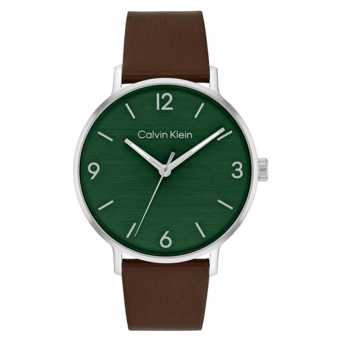 Calvin Klein MODERN 42 mm Green Dial Men Analog Watch 25200435