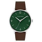 Calvin Klein MODERN 42 mm Green Dial Men Analog Watch 25200435