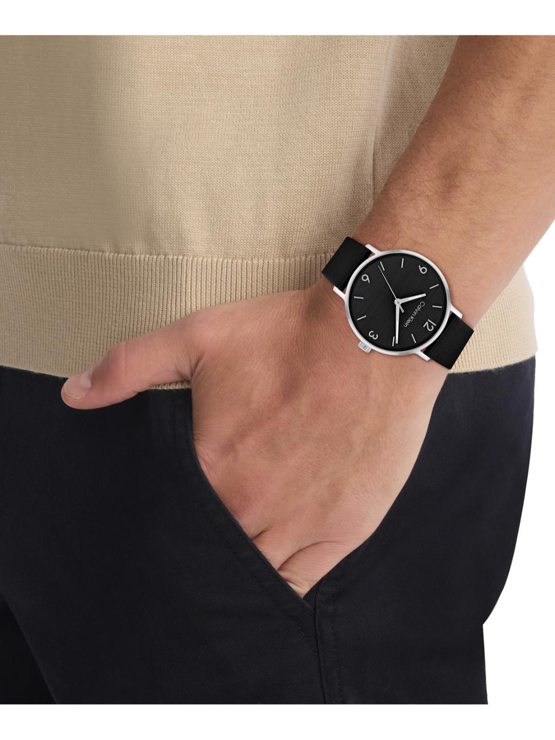 Calvin Klein Modern Black 42 mm Dial Men Analog Watch 25200437