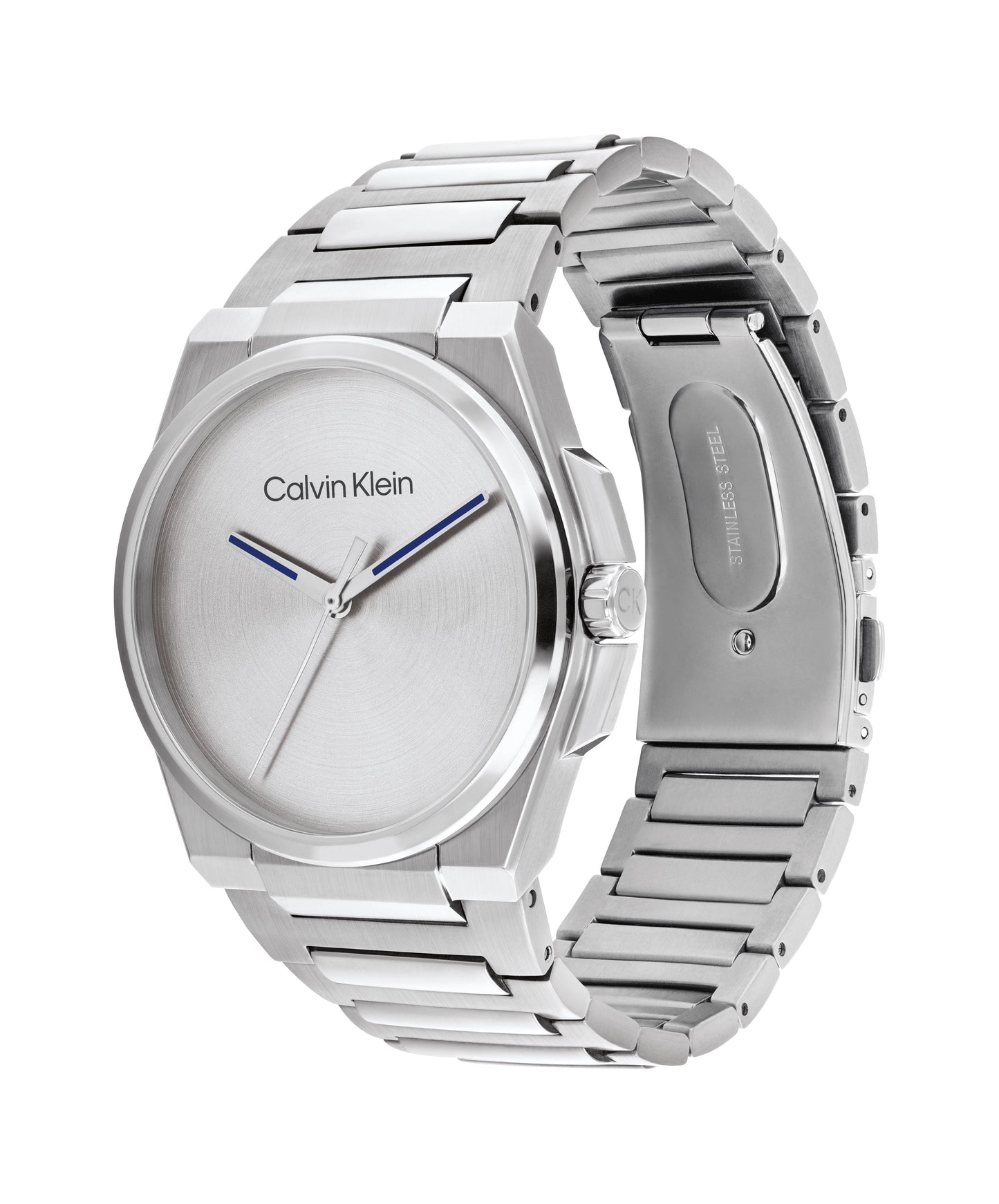 Calvin Klein META MINIMAL 41 mm Silver Dial Men Watch 25200456