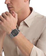 Calvin Klein Meta minimal Qtz Basic 41 mm Grey Dial Men Watch 25200458