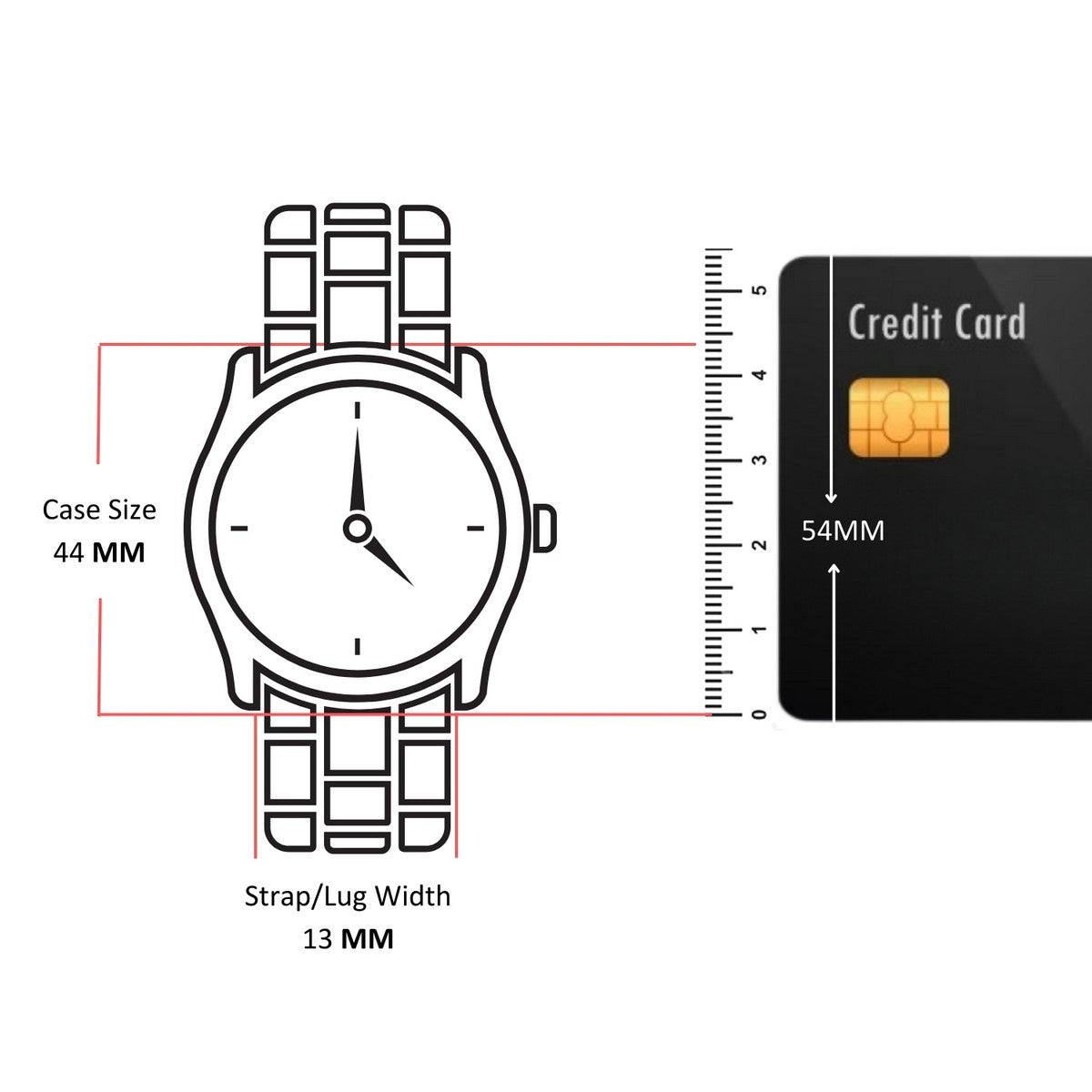 Calvin Klein DISTINGUISH 44 mm Black Dial Men Watch-  25200459
