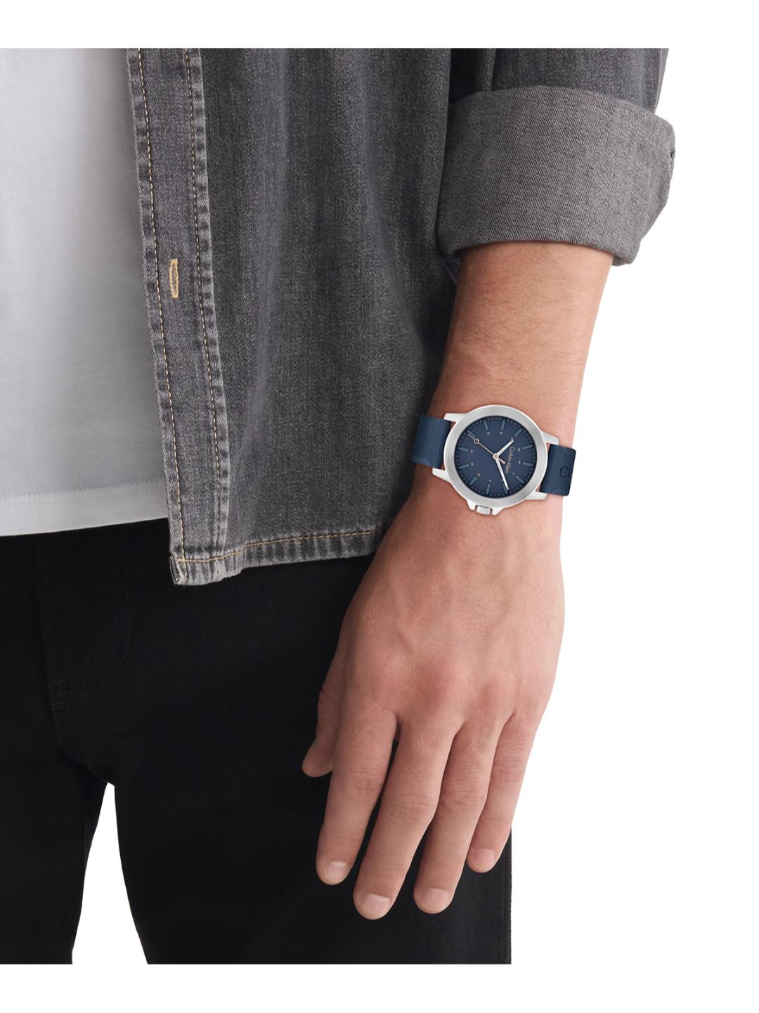 Calvin Klein Reset Blue 42 mm Dial Men Analog Watch 25200470