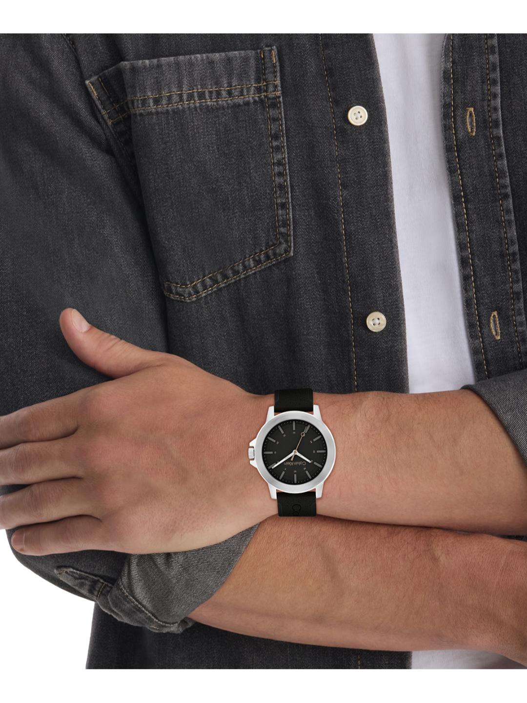 Calvin Klein Reset Black 42 mm Dial Men Analog Watch 25200471