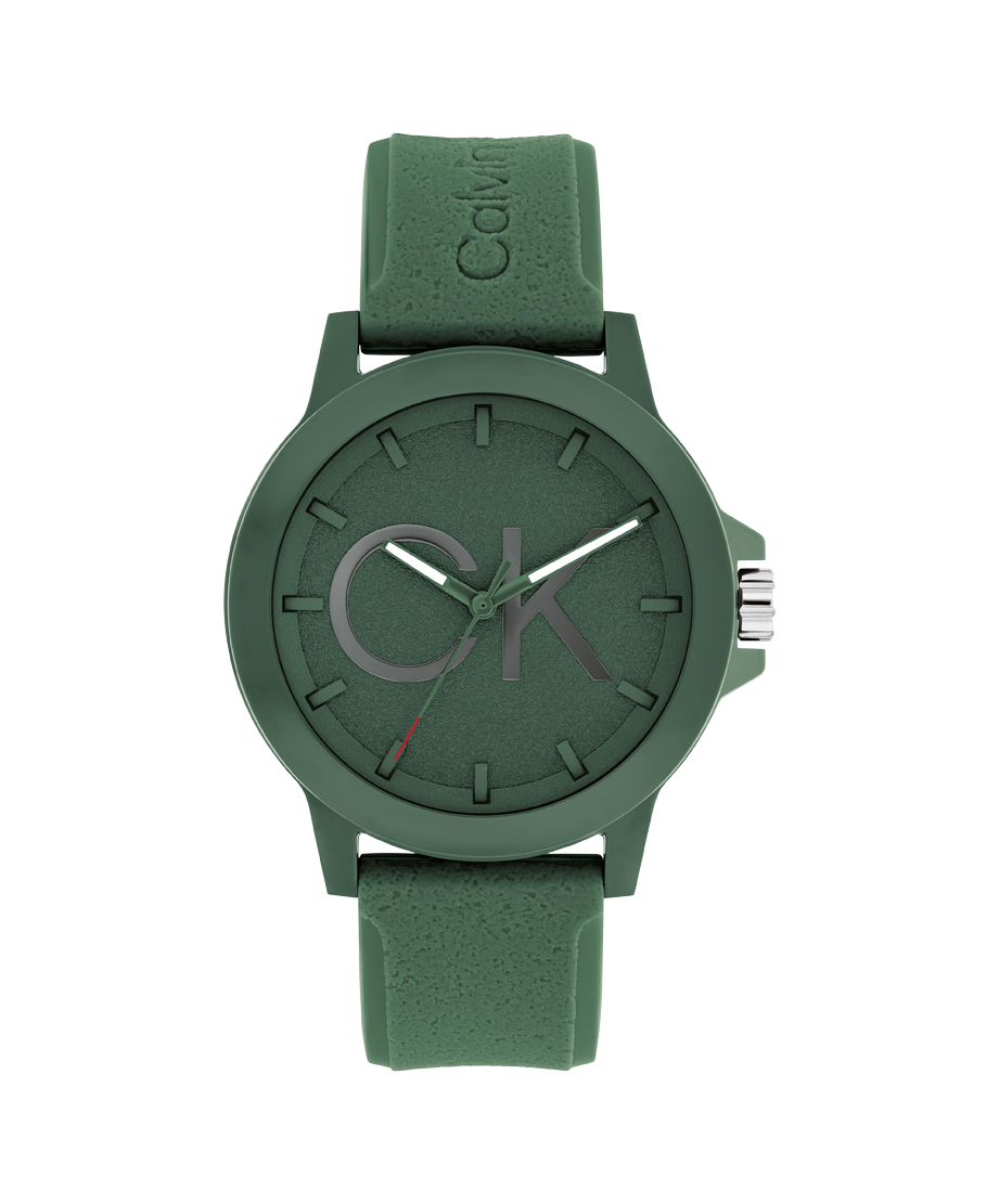 Calvin Klein CK RESET 42 mm Green Dial Men Watch 25200475