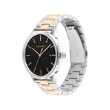 Calvin Klein LINKED BRACELET FOR HIM 43 mm Black Dial Men Watch 25200479