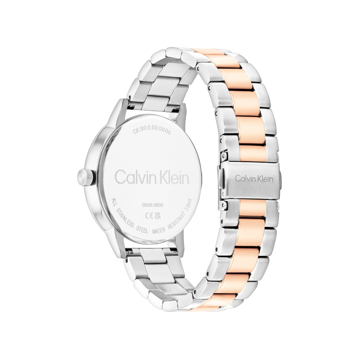 Calvin Klein LINKED BRACELET FOR HIM 43 mm Black Dial Men Watch 25200479