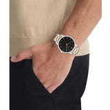 Calvin Klein LINKED BRACELET FOR HIM 43 mm Black Dial Men Watch 25200479