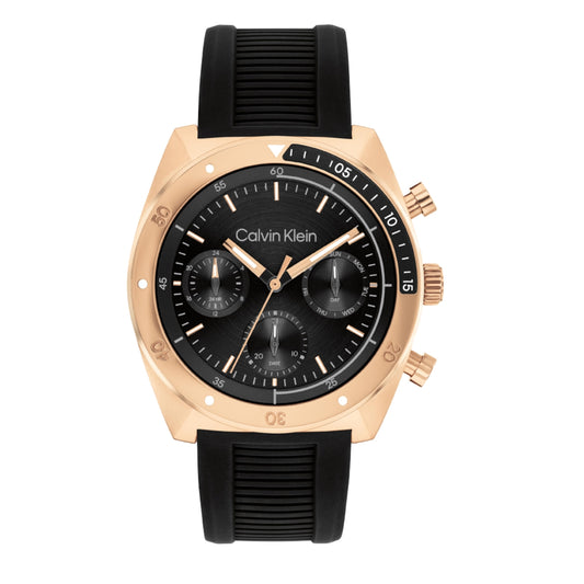 Calvin Klein CK FLEX 45 mm Black Dial Men Watch-  25200480