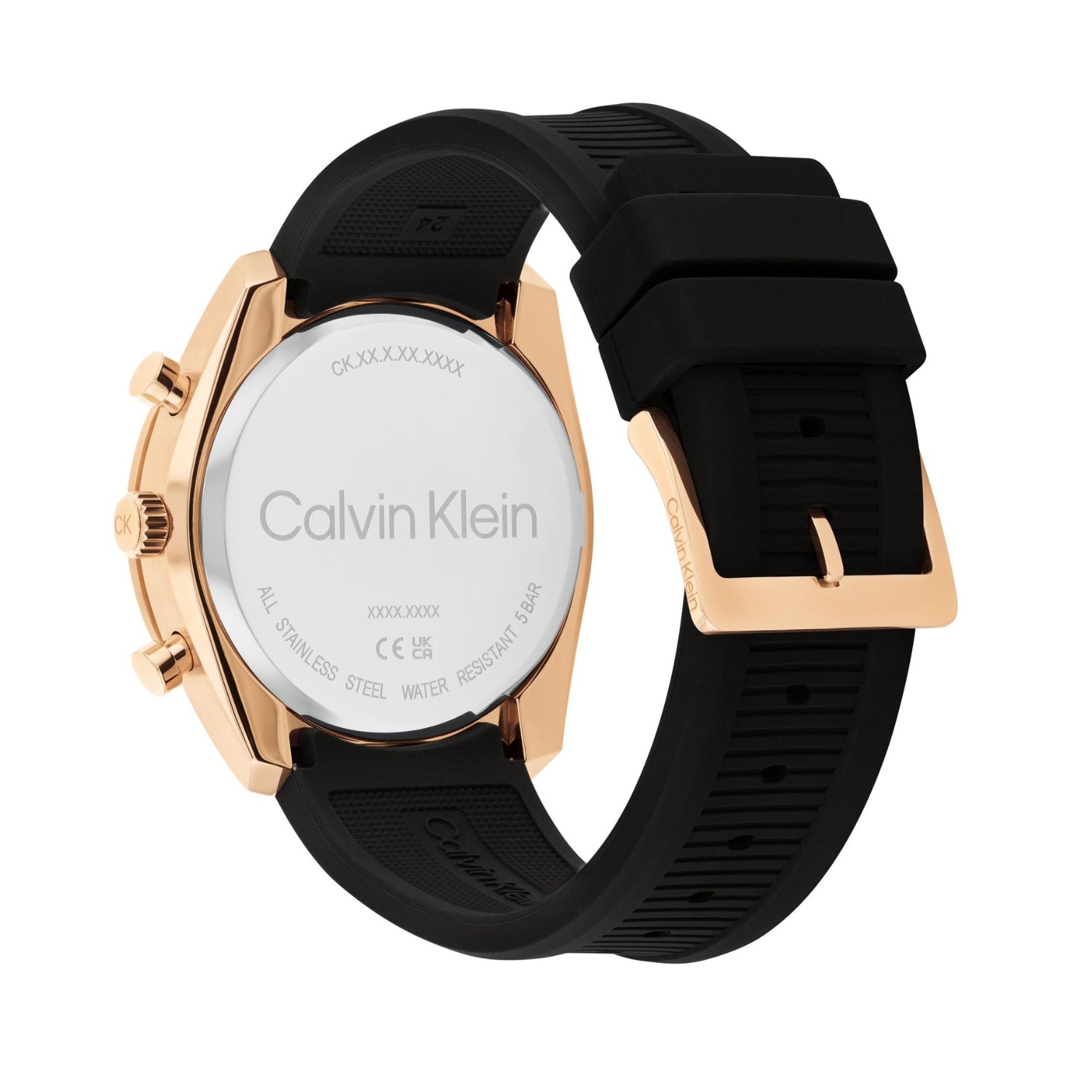Calvin Klein CK FLEX 45 mm Black Dial Men Watch 25200480