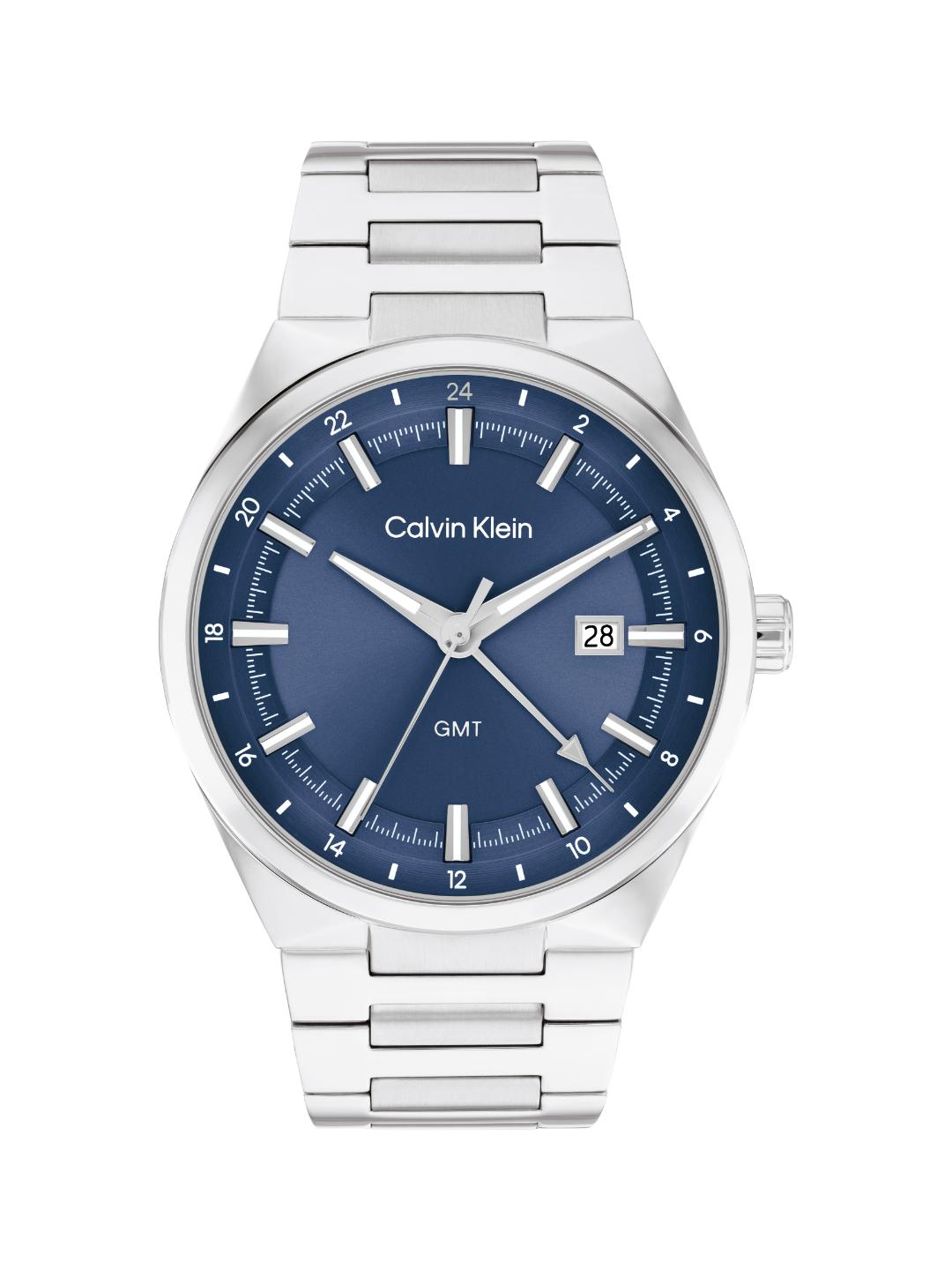 Calvin Klein Distinguish Chrono Blue 44 mm Dial Men Watch 25200488
