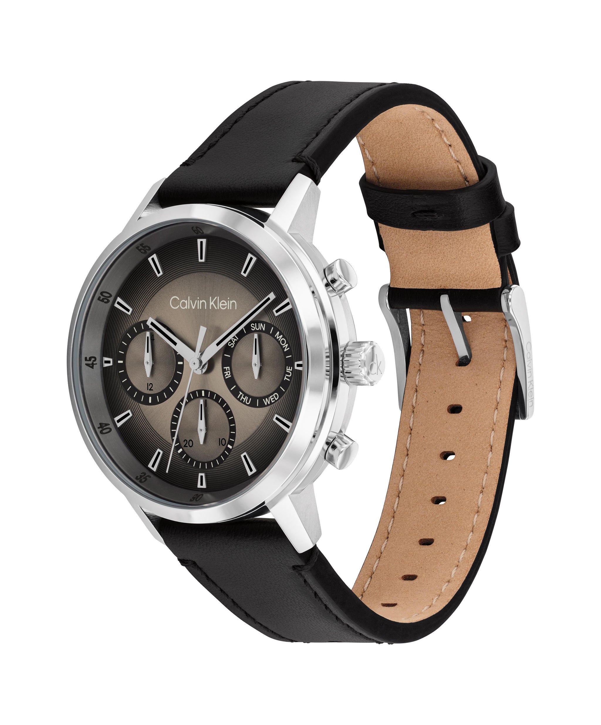 Calvin Klein GAUGE 41 mm Silver Dial Men Watch 25200496