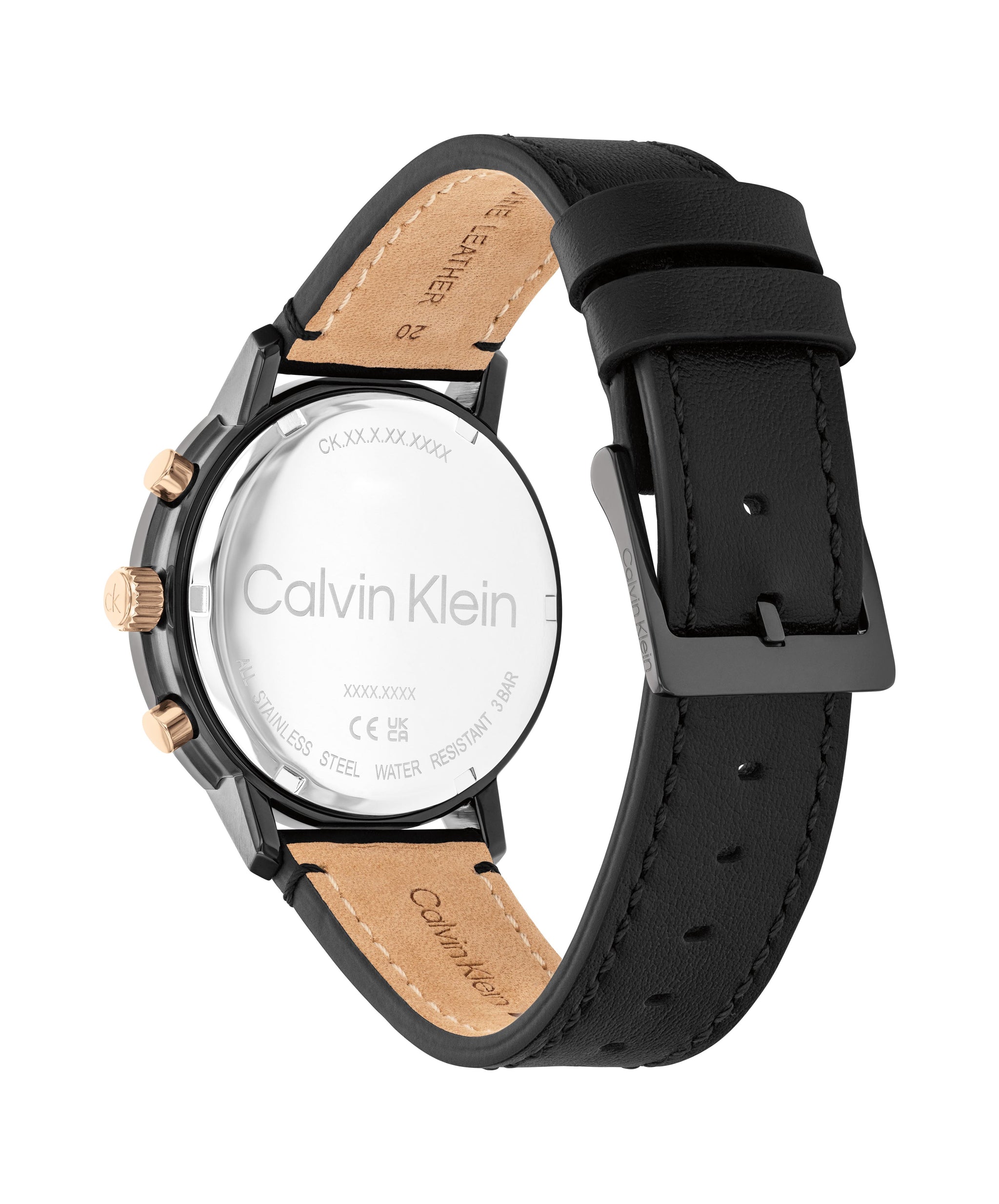 Calvin Klein GAUGE 41 mm Black Dial Men Watch 25200499