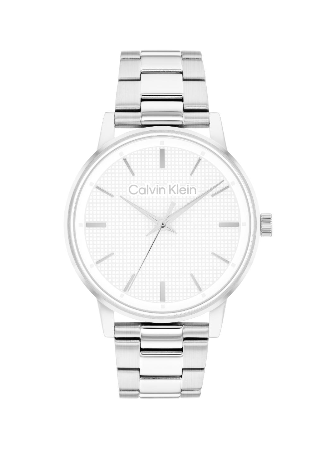 Calvin Klein Linked White 41 mm Dial Men Analog Watch 25200501