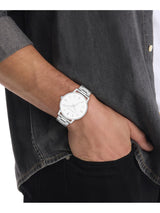 Calvin Klein Linked White 41 mm Dial Men Analog Watch 25200501