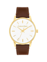 Calvin Klein Linked White 41 mm Dial Men Analog Watch 25200503