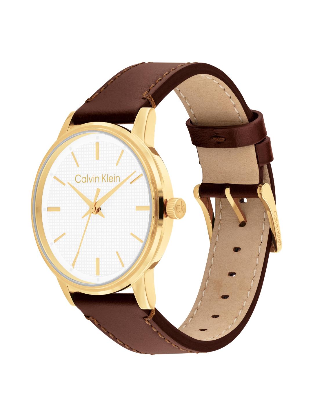 Calvin Klein Linked White 41 mm Dial Men Analog Watch 25200503