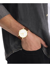 Calvin Klein Linked White 41 mm Dial Men Analog Watch 25200503