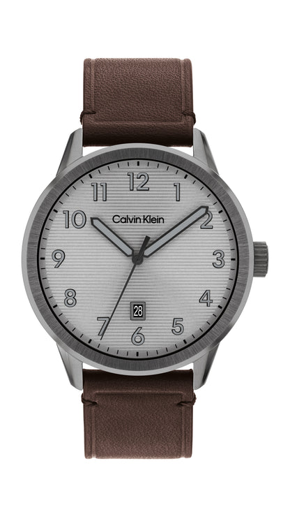 Calvin Klein MINIMALISTIC PILOT 42 mm Grey Dial Men Watch- 25200519