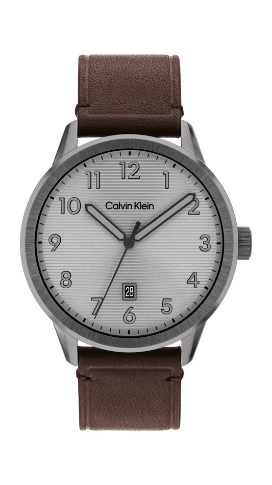 Calvin Klein MINIMALISTIC PILOT 42 mm Grey Dial Men Watch- 25200519