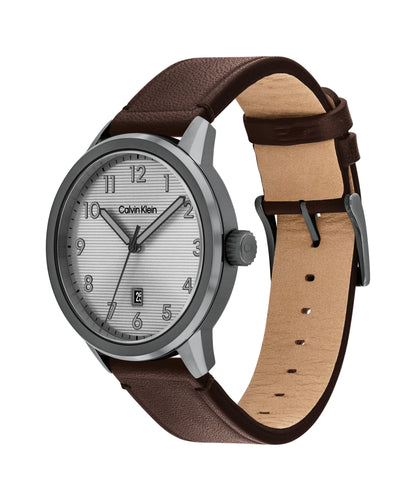 Calvin Klein MINIMALISTIC PILOT 42 mm Grey Dial Men Watch- 25200519