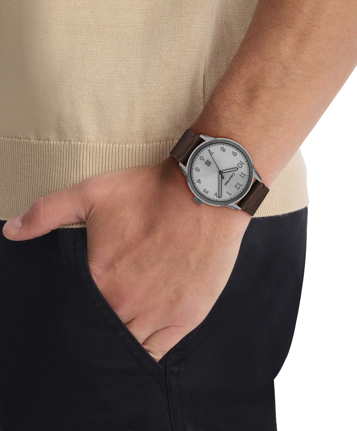 Calvin Klein MINIMALISTIC PILOT 42 mm Grey Dial Men Watch 25200519