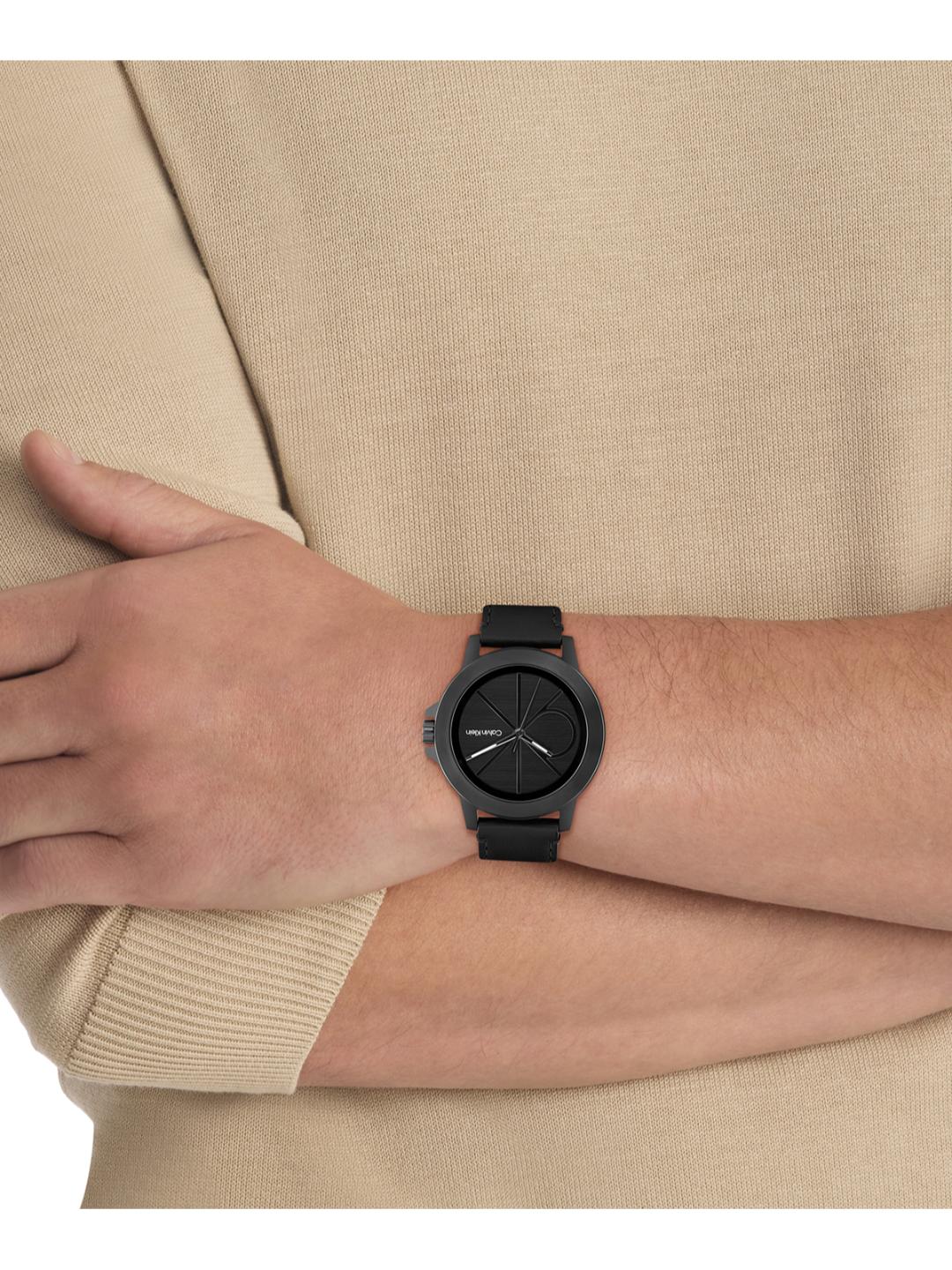 Calvin Klein Reset Black 42 mm Dial Men Analog Watch 25200525