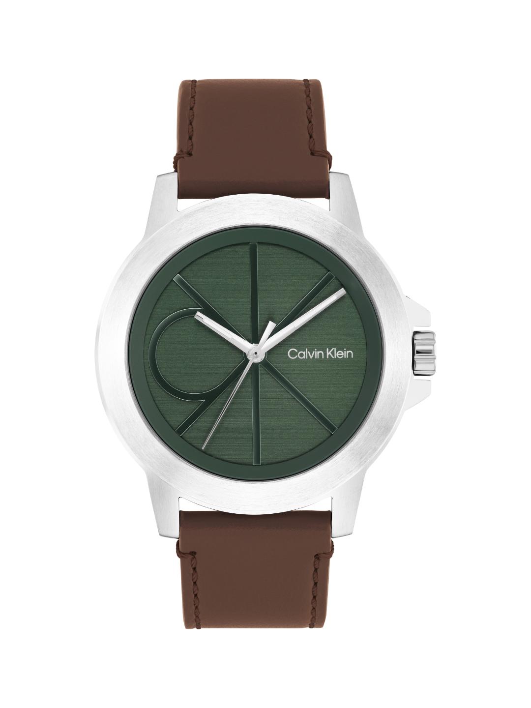 Calvin Klein Reset Green 42 mm Dial Men Analog Watch 25200527