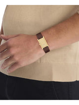 Calvin Klein Dapper Light Gold 24 mm Dial Men Analog Watch 25200530