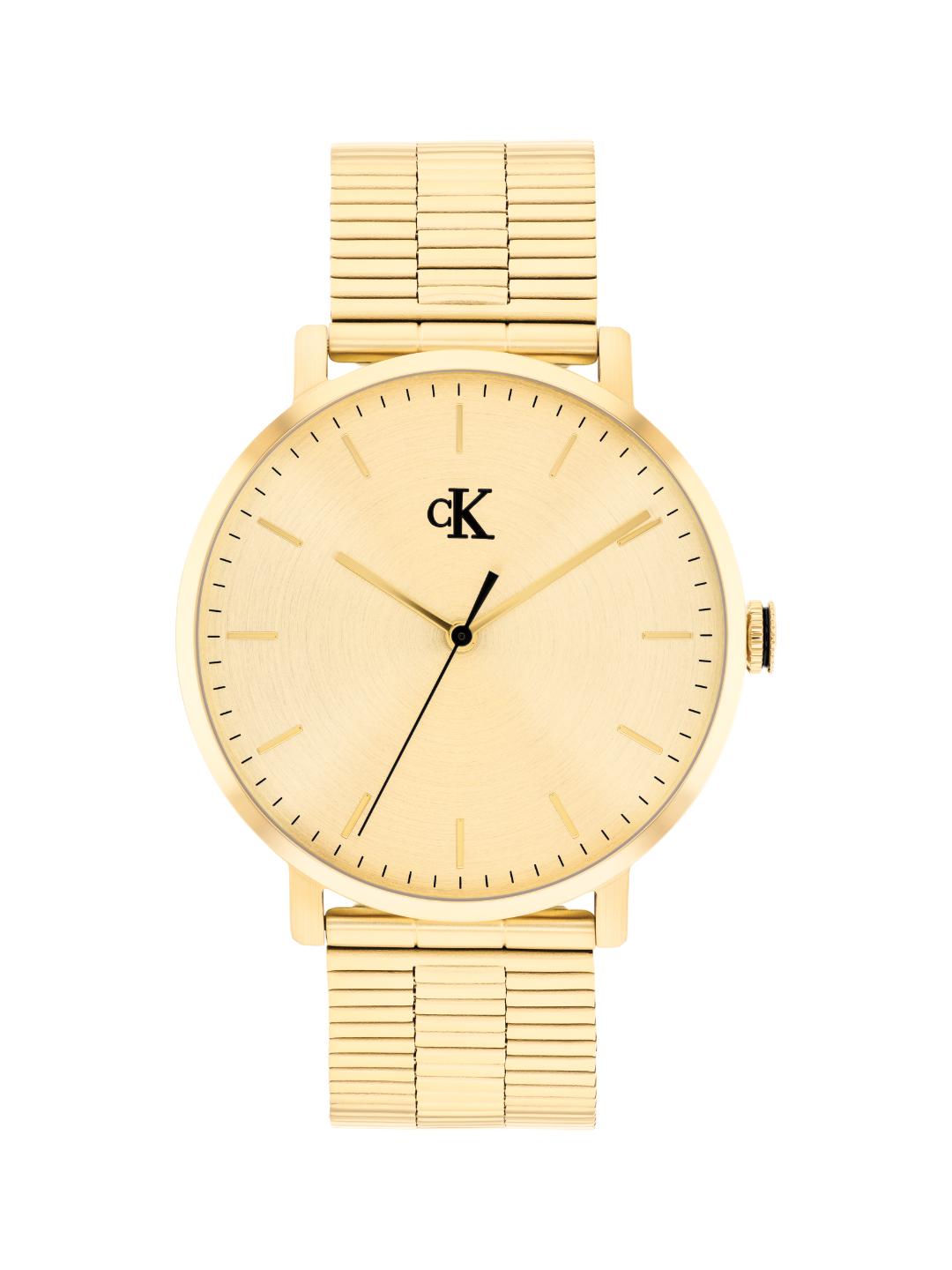 Calvin Klein Real Thin Gold 42 mm Dial Men Analog Watch 25200549
