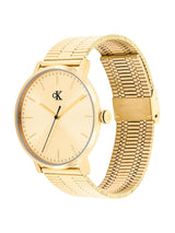 Calvin Klein Real Thin Gold 42 mm Dial Men Analog Watch 25200549