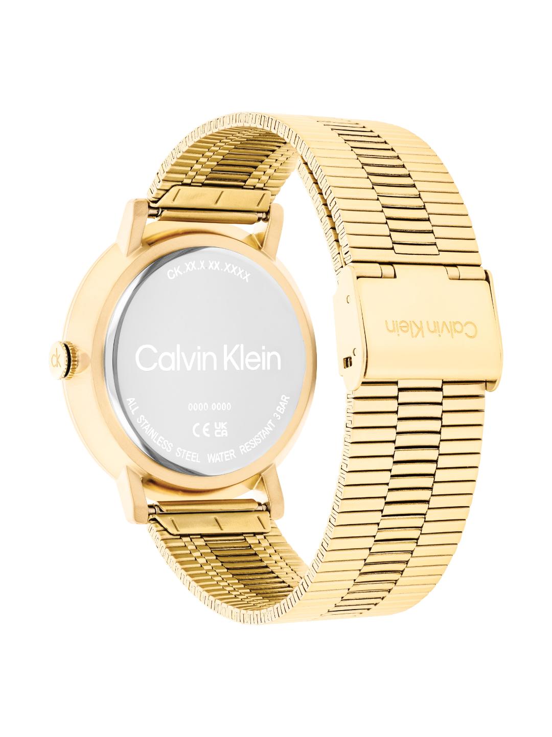 Calvin Klein Real Thin Gold 42 mm Dial Men Analog Watch 25200549