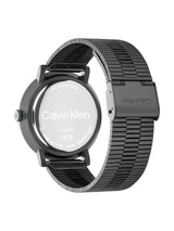 Calvin Klein Ck Real Qtz Basic Slim Grey Round Dial Men's Watch 25200551