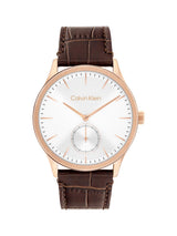 Calvin Klein Tailored White 42 mm Dial Men Analog Watch 25200553