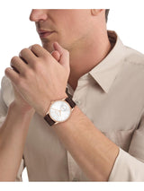 Calvin Klein Tailored White 42 mm Dial Men Analog Watch 25200553