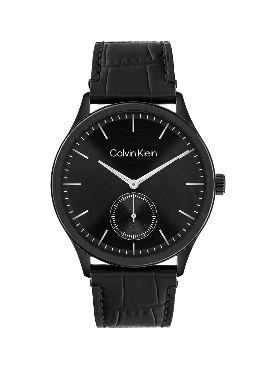 Calvin Klein Tailored Black 42 mm Dial Men Analog Watch 25200555