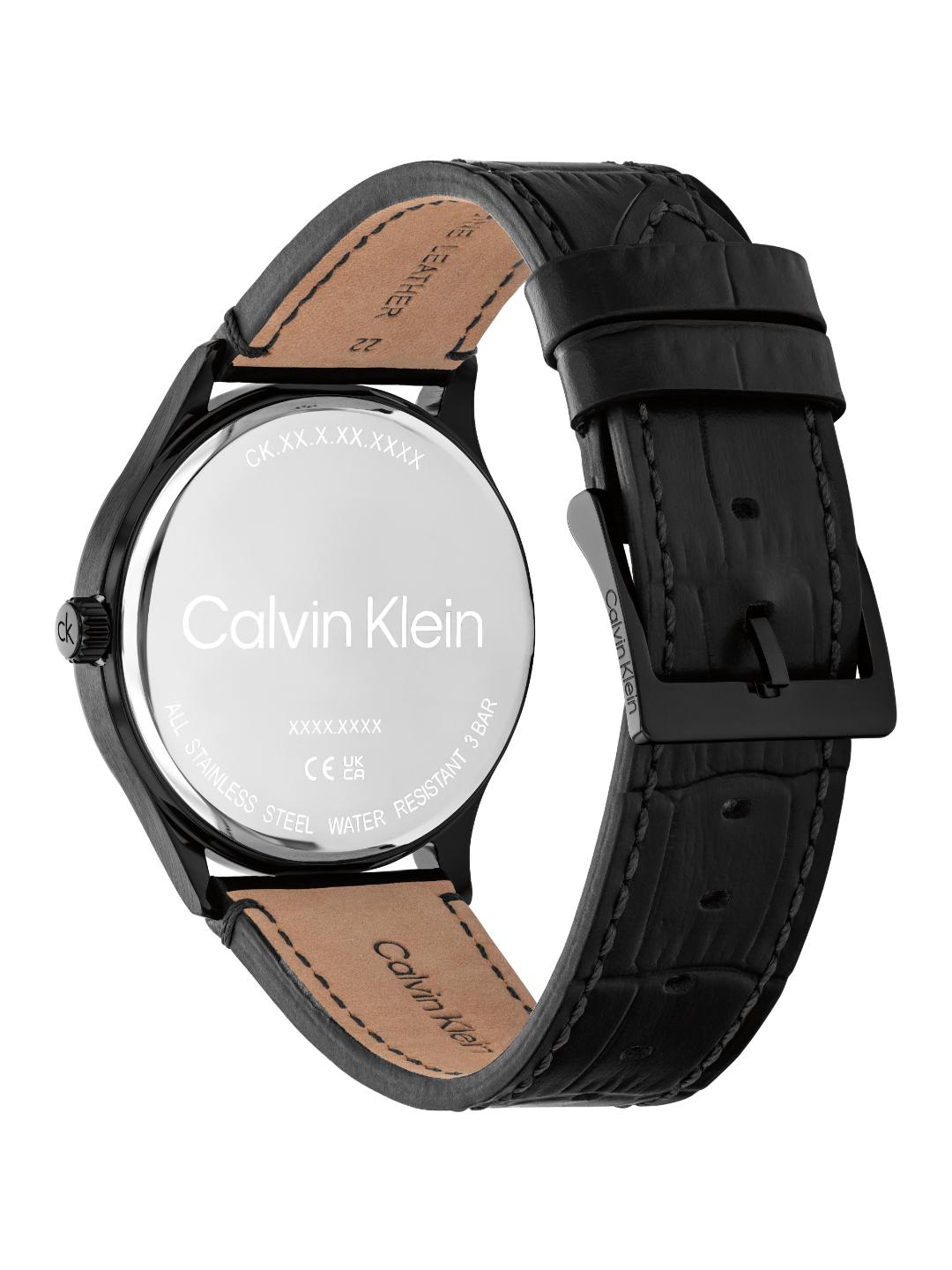 Calvin Klein Tailored Black 42 mm Dial Men Analog Watch 25200555