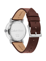 Calvin Klein Ck Real Qtz Basic Slim Blue Round Dial Men's Watch 25200568