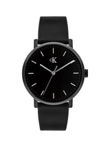 Calvin Klein Ck Real Qtz Basic Slim Black Round Dial Men's Watch 25200571