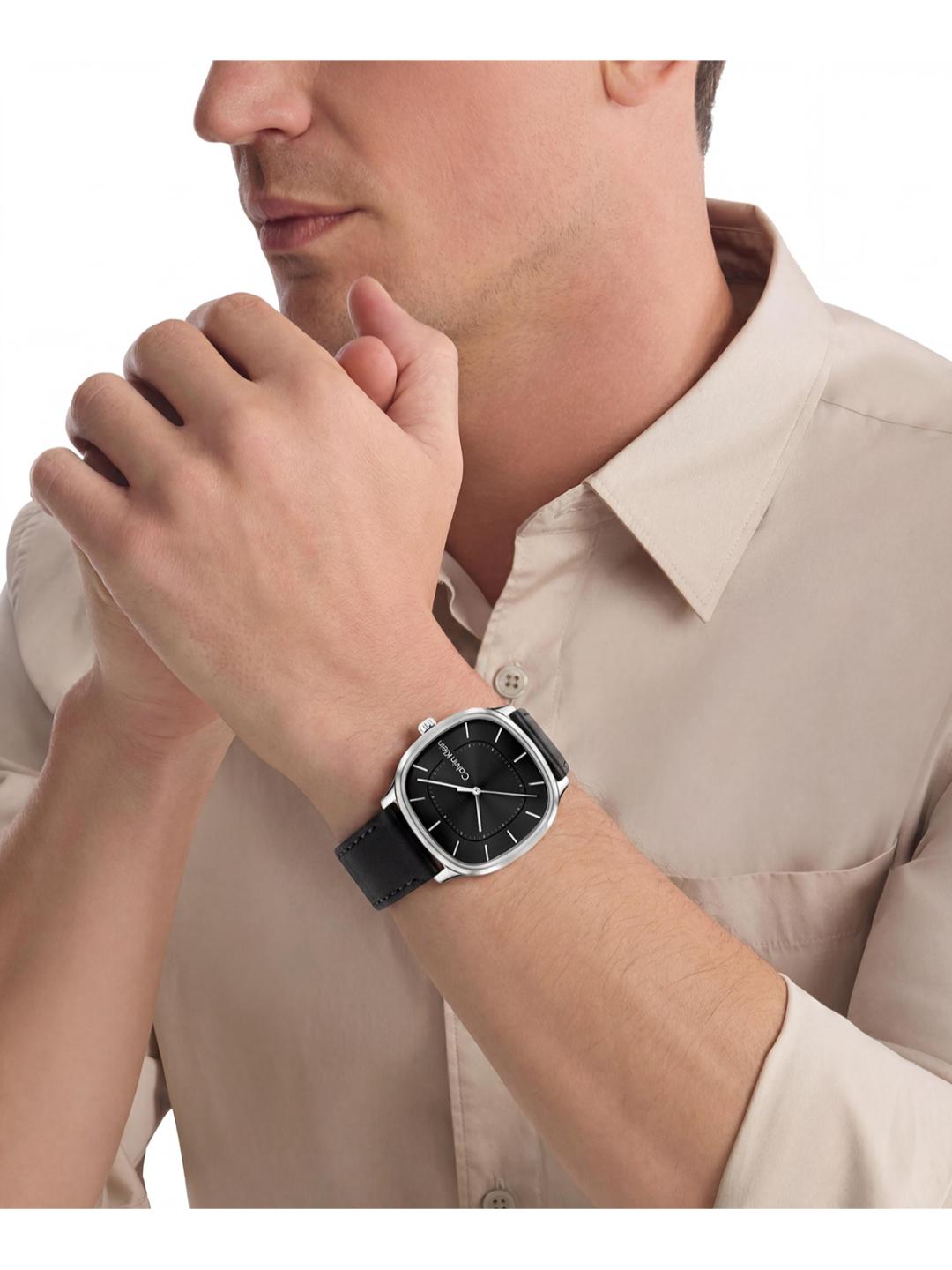 Calvin Klein Shape Black 37 mm Dial Men Analog Watch 25200577