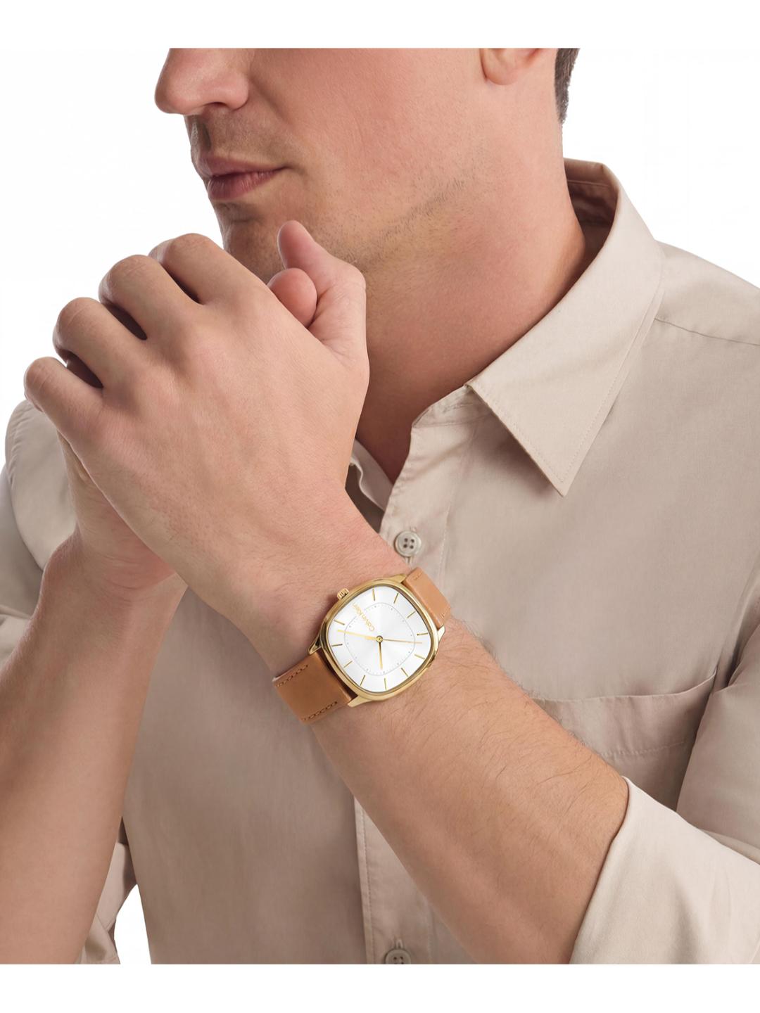Calvin Klein Shape White 37 mm Dial Men Analog Watch 25200578