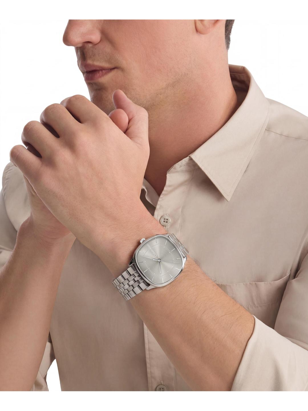 Calvin Klein Shape Light Grey 37 mm Dial Men Analog Watch 25200581