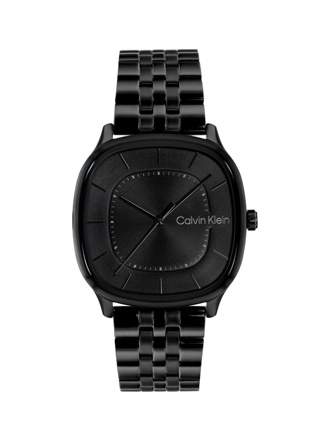 Calvin Klein Ck Shape Qtz Basic Black Square Dial Men's Watch 25200583