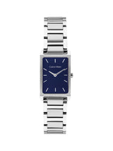 Calvin Klein Dapper Qtz Basic Slim Dark Blue Rectangle Dial Men's Watch 25200590